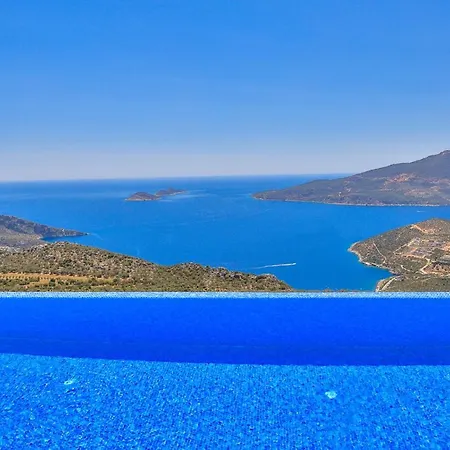 Villa Luxury Sea View W Pool Near In Kalkan